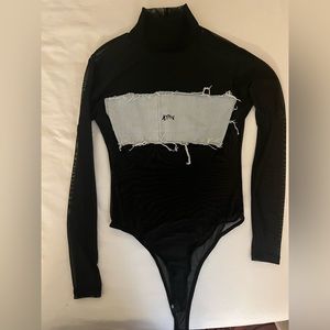 Sami Miro Vintage Original Denim Bodysuit